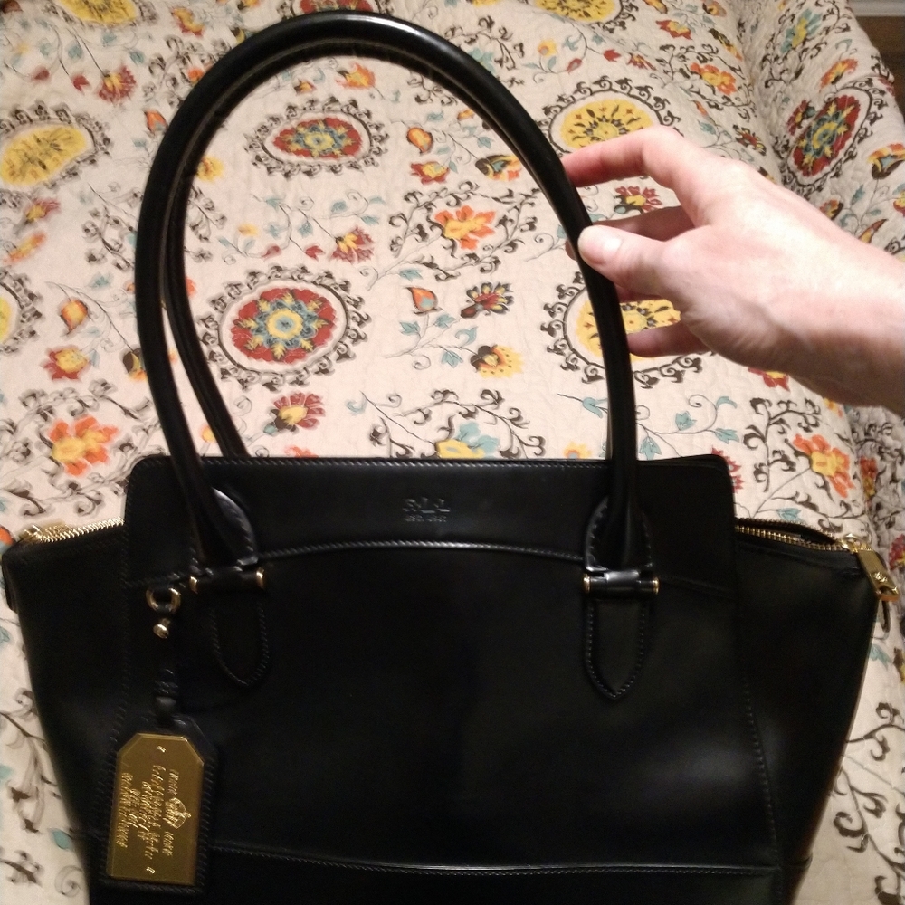 Ralph Lauren black handbag